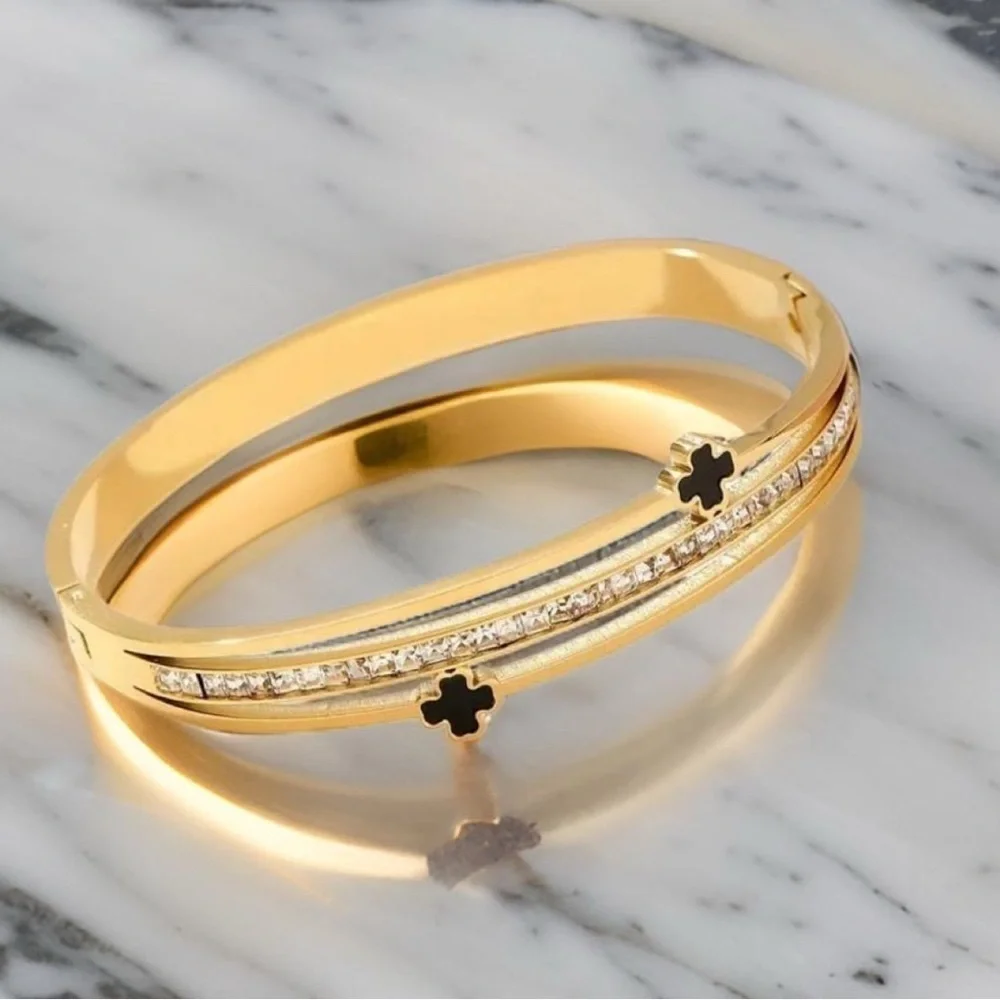 Women’s Elegant Bangle Bundle Lot Set 1 - 2 piece